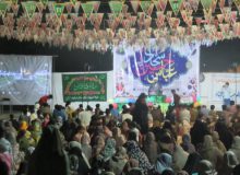 برگزاری مراسم جشن ولادت حضرت امام حسین(ع)و ابوالفضل العباس (ع) در جاسک